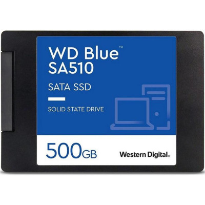 SSD диск WD Blue SA510 500GB 2.5" (WDS500G3B0A) | Новый SSD диск WD Blue SA510 500GB 2.5" (WDS500G3B0A) | Новый