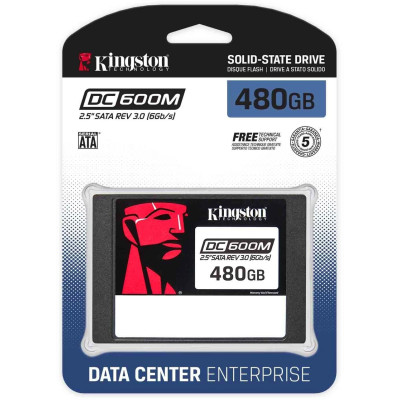 SSD накопичувач Kingston DC600M 480GB 2.5 SSD накопичувач Kingston DC600M 480GB 2.5