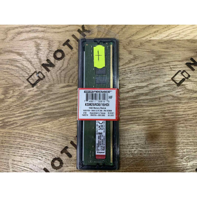 Серверна оперативна пам'ять Kingston 16GB DDR4 2666MHz ECC RDIMM