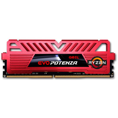 Оперативна пам'ять для ПК GEIL EVOPOTENZA 8GB DDR4 3200MHz (GAPR48GB3200C16ASC) | Нова Оперативна пам'ять для ПК GEIL EVOPOTENZA 8GB DDR4 3200MHz (GAPR48GB3200C16ASC) | Нова