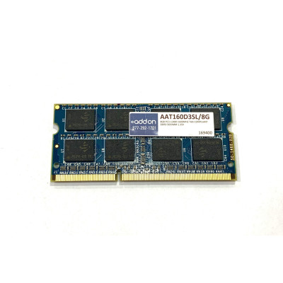 Оперативная память для ноутбука DDR3L Avant 8GB SODIMM C1244 PC3-12800 1600MHz (AAT160D3SL/8G) Б/У
