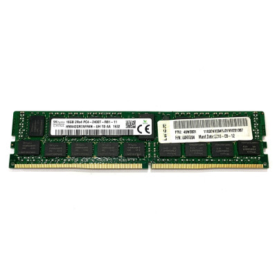 Серверная оперативная память SK HYNIX DDR4 DIMM 16GB 2Rx4 PC4-2400T-RB1-11 (HMA42GR7AFR4N-UH) Б/У