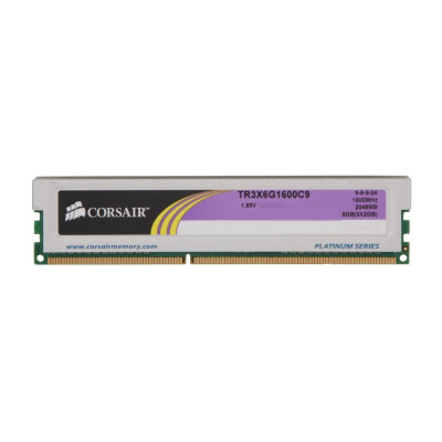 Оперативная память для ПК Corsair DDR3 2GB 1600MHz CL-9 (TR3X6G1600C9) | Б/У