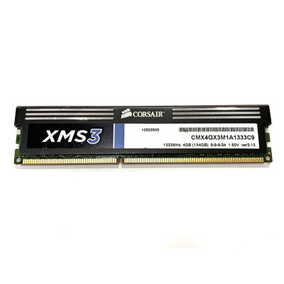 Оперативная память для ПК Corsair DDR3 4GB 1333 CL-9 (CMX8GX3M2A1333C9) | Б/У