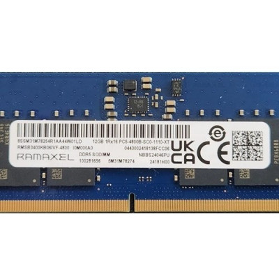 Оперативная память Ramaxel 12GB SO-DIMM DDR5 4800MHz (RMSB3400KB06IVF-4800) | Б/У